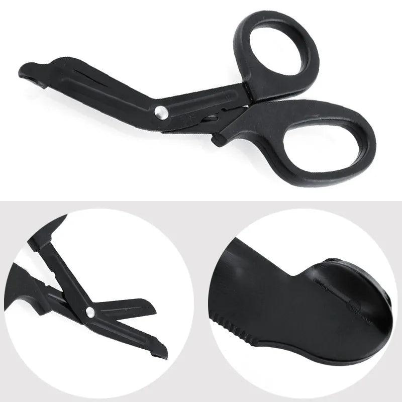 Survive Paramedic Medical Rescue Scissor Trauma Gauze IFAK Emergency First Aid Shear Outdoor Nurse Medical Sissors - Outdoorsavage