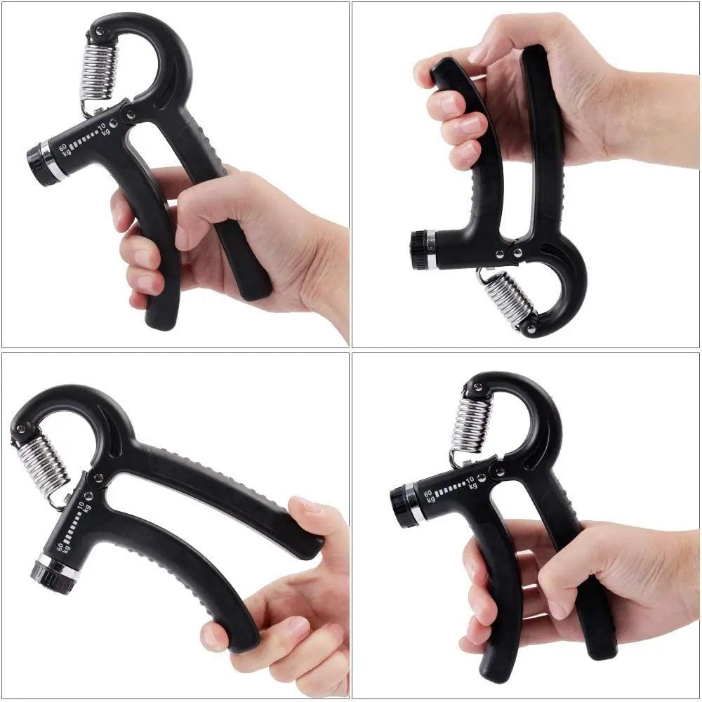 5-60KG Hand Trainer Gym Fitness Training Hand Grip Exerciser Wrist Forearm Strength Adjustable Heavy Arm Carpal Power Expander - Outdoorsavage