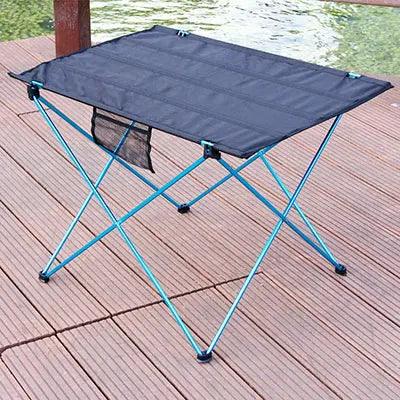 Portable Foldable Table Camping Outdoor Furniture Computer Bed Tables Picnic 6061 Aluminium Alloy Ultra Light Folding Desk - Outdoorsavage