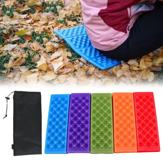 Foldable Outdoor Camping Moisture-proof Pad Seat XPE Cushion Portable Chair Mat Waterproof Camping Hiking Camping Mat - Outdoorsavage