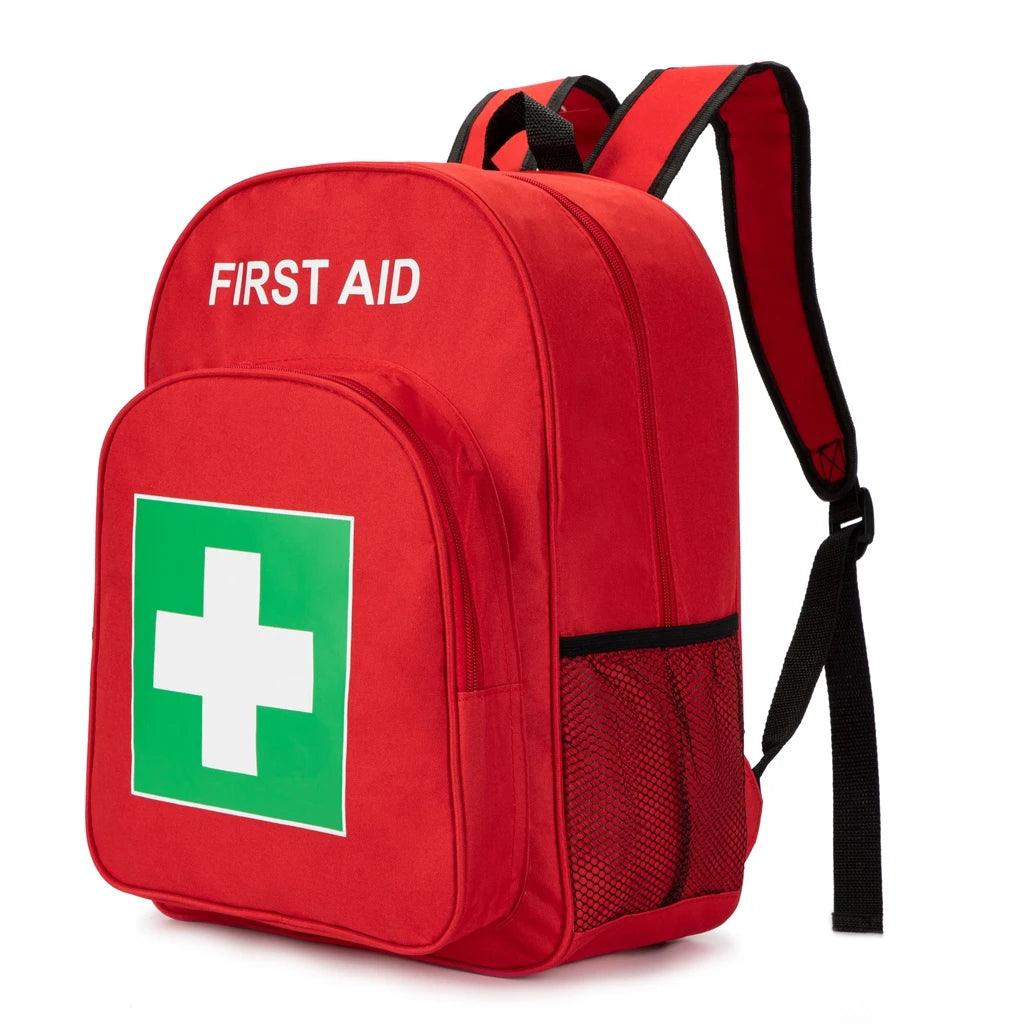 First Aid Backpack Empty Medical First Aid Bag Treatment First Responder Trauma Bag for Camping Outdoors - Outdoorsavage