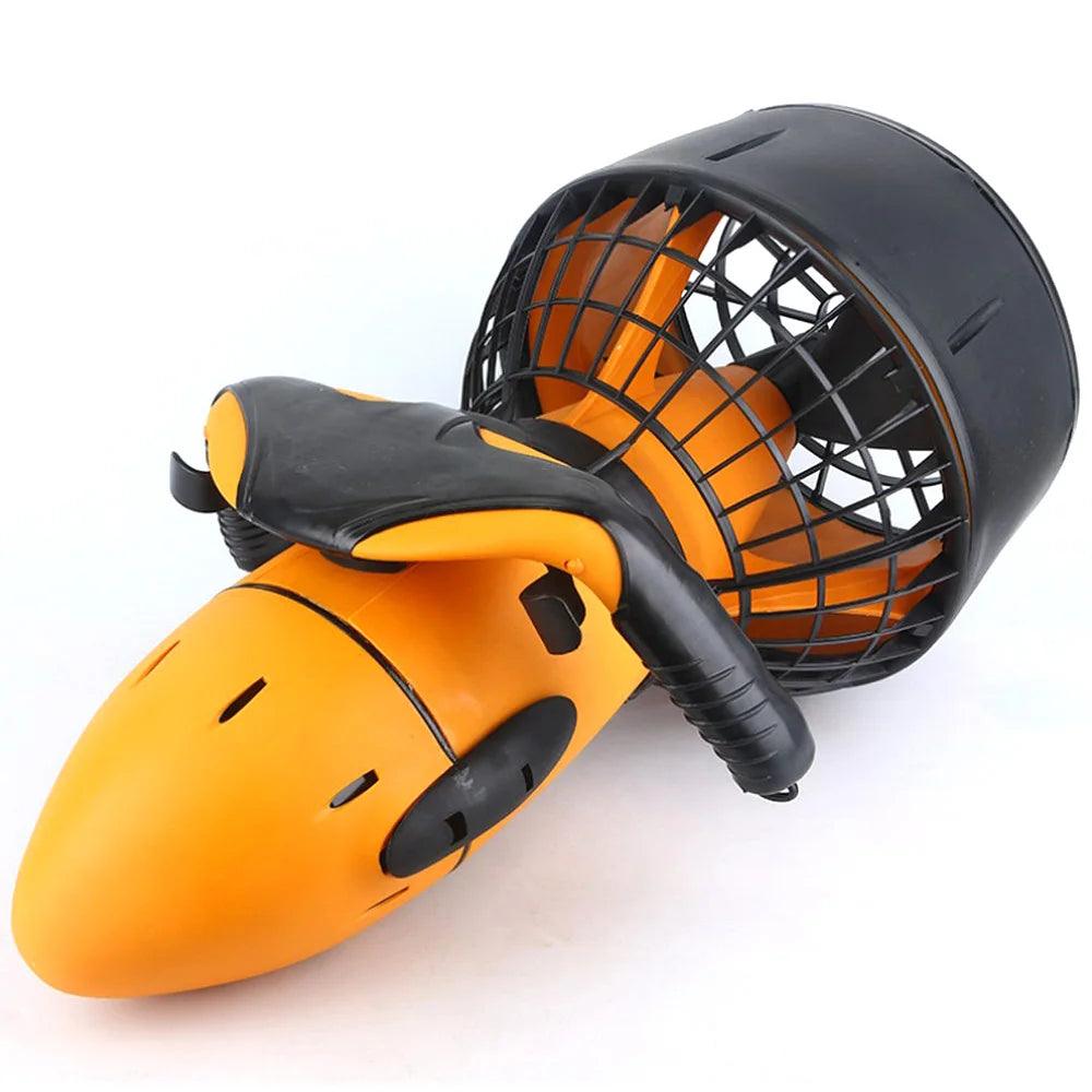 Electric Underwater Scooter 300W Waterproof Dual Speed Propeller Diving Scuba Scooter Water Sports Equipment for Ocean Pool - Outdoorsavage