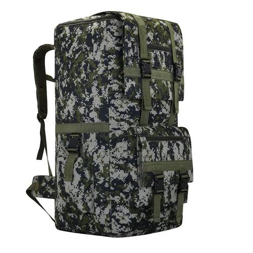 120L Men Hiking Bag Camping Backpack Large Outdoor Climbing Trekking - Outdoorsavage