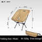 3F UL GEAR Outdoor folding Aluminum chair leisure Portable Ultralight Camping Fishing Picnic Chair Beach Chair Seat - Outdoorsavage