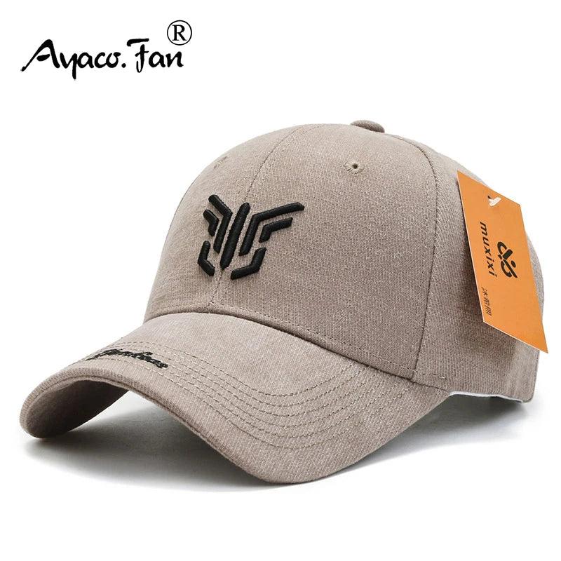 Baseball Cap New Spring Summer Solid Sunhat Embroidered Men Women Unisex-Teens Cotton Snapback Caps Fashion Hip Hop Fishing Hat - Outdoorsavage