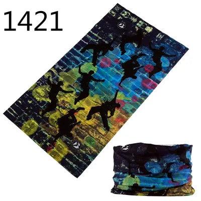 1401-1450 Magic Scarf Outdoor Sports Bicycle Headband Bike Cycling Bandana Neck Tube Warmer Bandanas Scraf Men Hiking Headband - Outdoorsavage