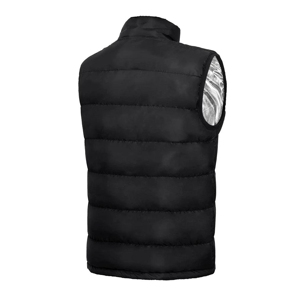 9 Heated Vest Zones Electric Heated Jackets Men Women Sportswear Heated Coat Graphene Heat Coat USB Heating Jacket For Camping - Outdoorsavage