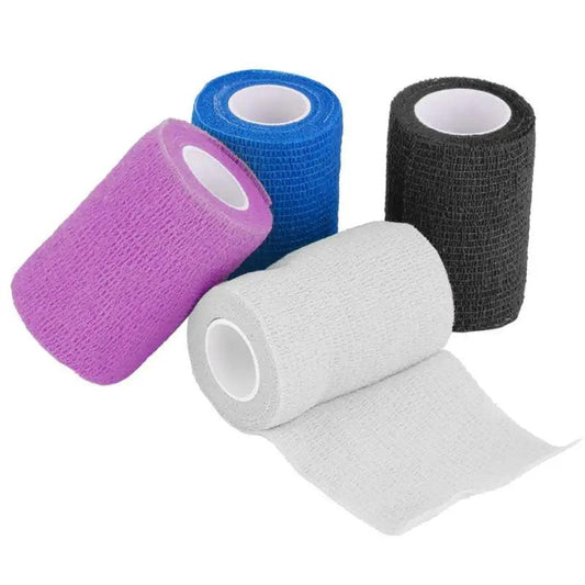 5 Colors Self-adhesive Elastic Bandage Elastoplast First Aid Sport Bandage Tape Multi-size For Knee Finger Ankle Palm Shoulder - Outdoorsavage