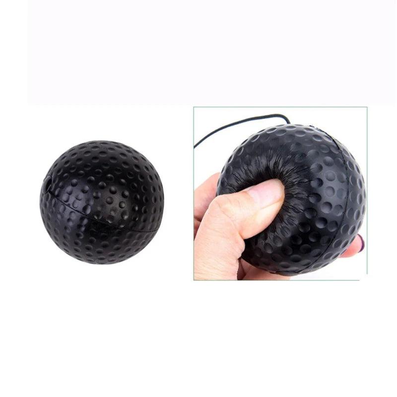 Boxing Speed Ball Head-mounted PU Punch Ball MMA Sanda Training Hand Eye Reaction Gym Sandbag Muay Thai Boxeo Fitness Equipment - Outdoorsavage