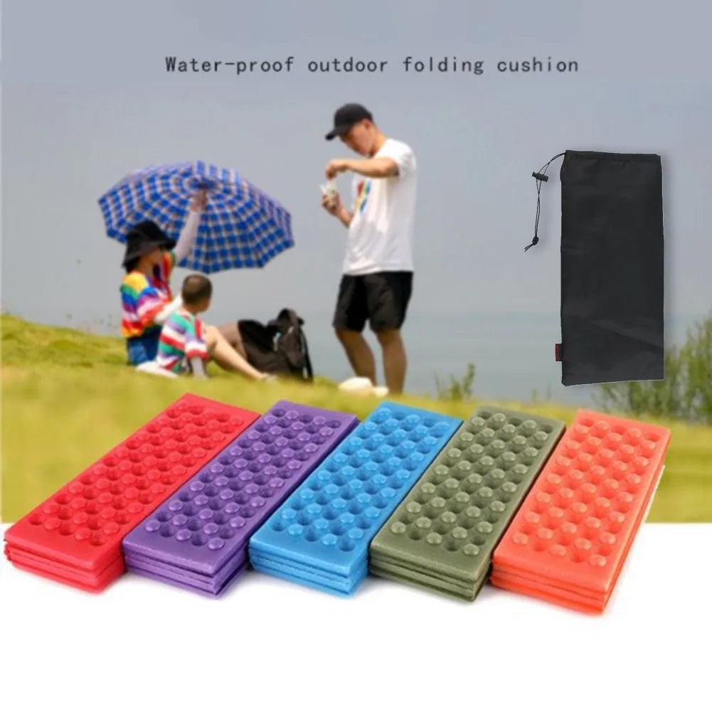 Foldable Outdoor Camping Moisture-proof Pad Seat XPE Cushion Portable Chair Mat Waterproof Camping Hiking Camping Mat - Outdoorsavage