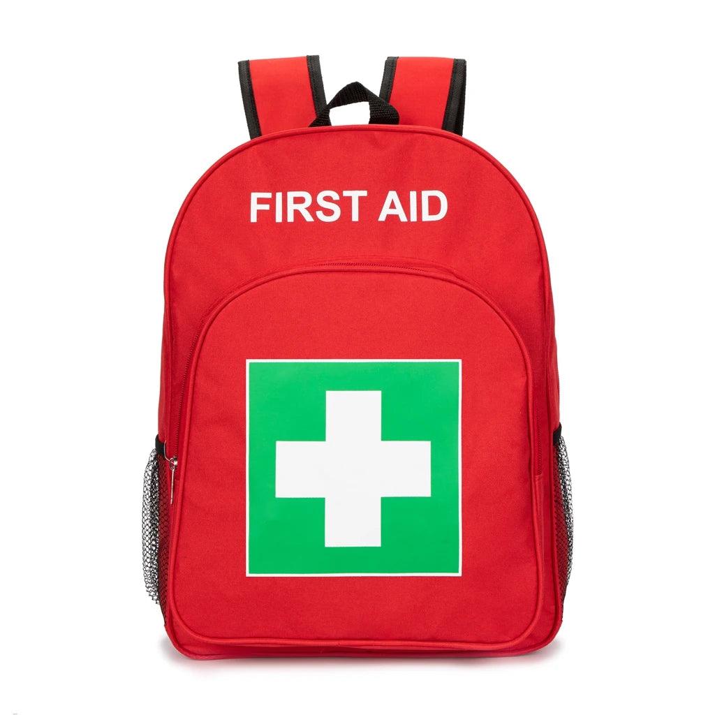 First Aid Backpack Empty Medical First Aid Bag Treatment First Responder Trauma Bag for Camping Outdoors - Outdoorsavage