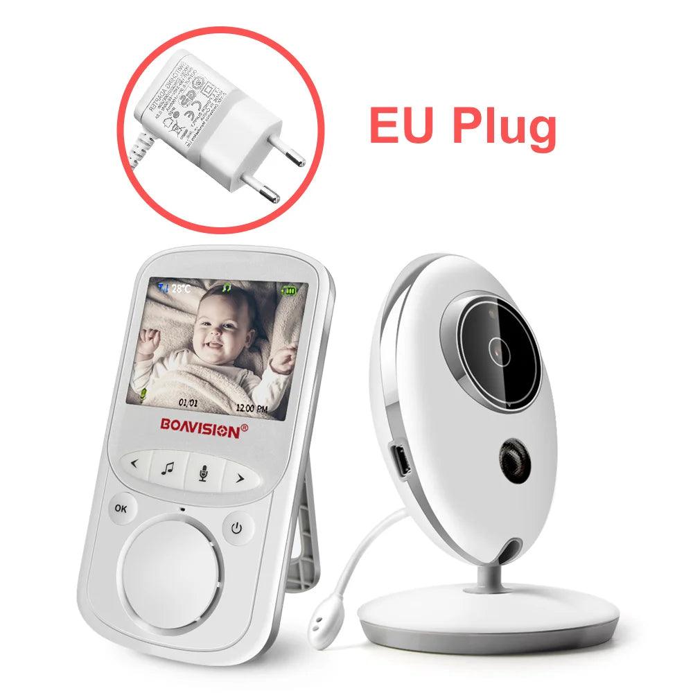 Wireless LCD Audio Video Baby Monitor VB605 Radio Nanny Music Intercom IR 24h Portable Baby Camera Baby Walkie Talkie Babysitter - Outdoorsavage