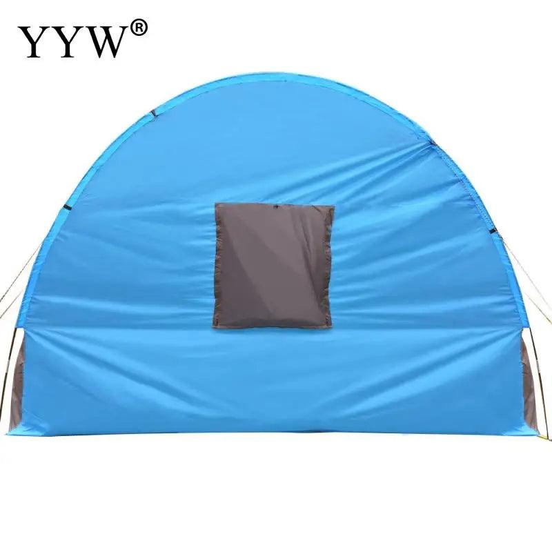 Doule Layer Tunnel Tent 5-10 person Outdoor Camping Family Tent Tourist House Family Camping Tent Top Quality Large Space Tent - Outdoorsavage