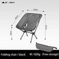 3F UL GEAR Outdoor folding Aluminum chair leisure Portable Ultralight Camping Fishing Picnic Chair Beach Chair Seat - Outdoorsavage