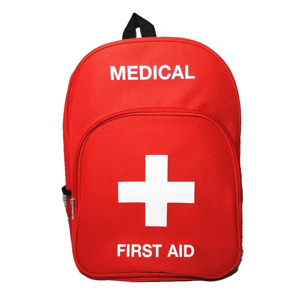 First Aid Backpack Empty Medical First Aid Bag Treatment First Responder Trauma Bag for Camping Outdoors - Outdoorsavage