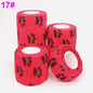 1 Pcs Printed Self Adhesive Elastic Bandage 4.8m Colorful Sports Wrap Tape for Finger Joint Knee First Aid Kit Pet Tape - Outdoorsavage