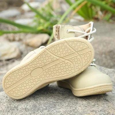 Outdoor Light Travel Climbing Kids Hiking Shoes Children Camping Sports Nonslip Breathable Army Training Tactical Boots Trekking - Outdoorsavage