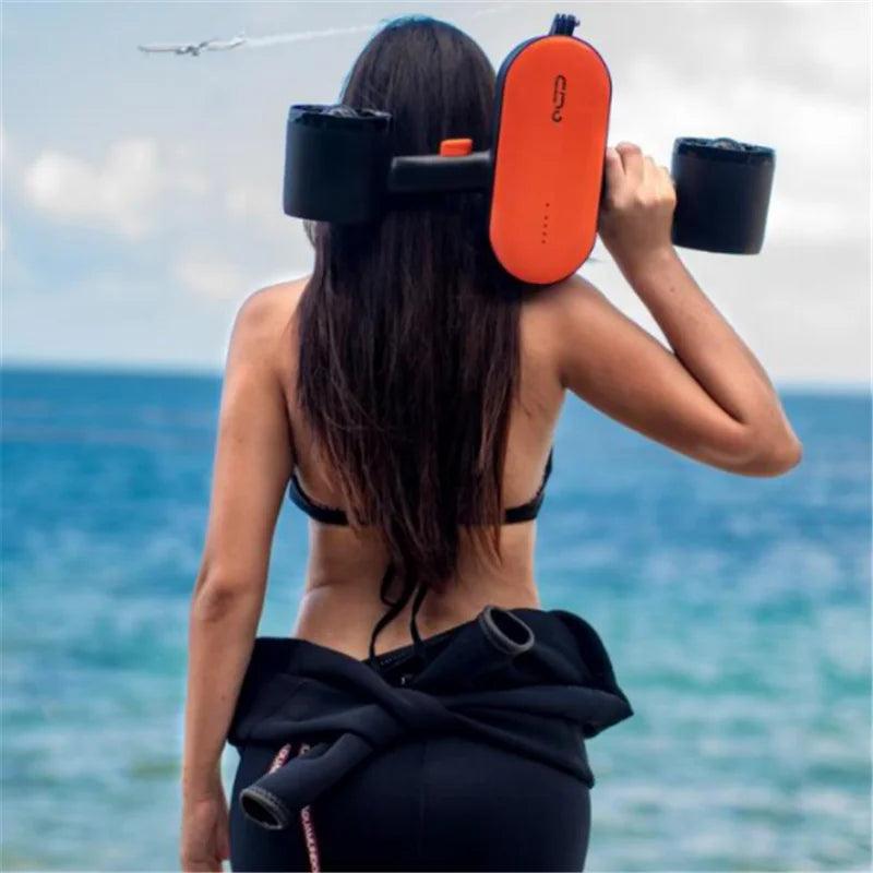 Camoro Sea Scooter Underwater Scuba Gear Dual Propeller Seascooter Snorkeling Scuba Diving Sea Scooter Water Sports Equipment - Outdoorsavage