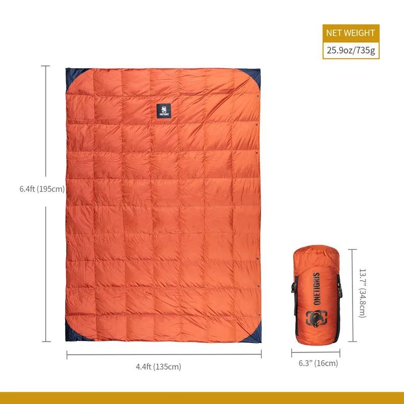 OneTigris Camping Blanket Foldable Travel Quilt For Outdoor Camping - Outdoorsavage