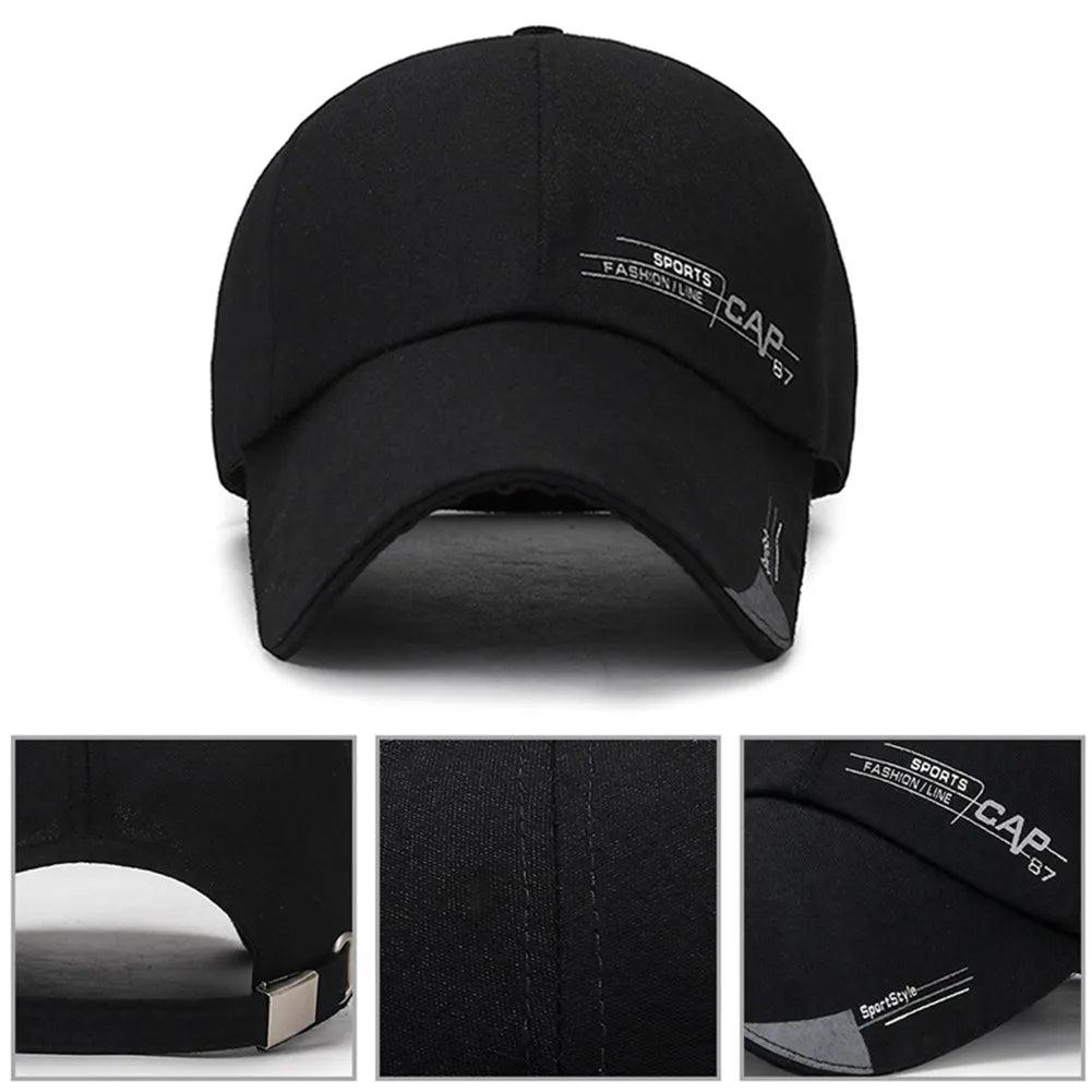 Long Brim Baseball Cap Sun Visor Hat Waterproof Sport Duck Tongue Women Men Quick Dry Outdoor Baseball Cap Adjustable Sun Hat - Outdoorsavage