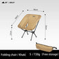 3F UL GEAR Outdoor folding Aluminum chair leisure Portable Ultralight Camping Fishing Picnic Chair Beach Chair Seat - Outdoorsavage