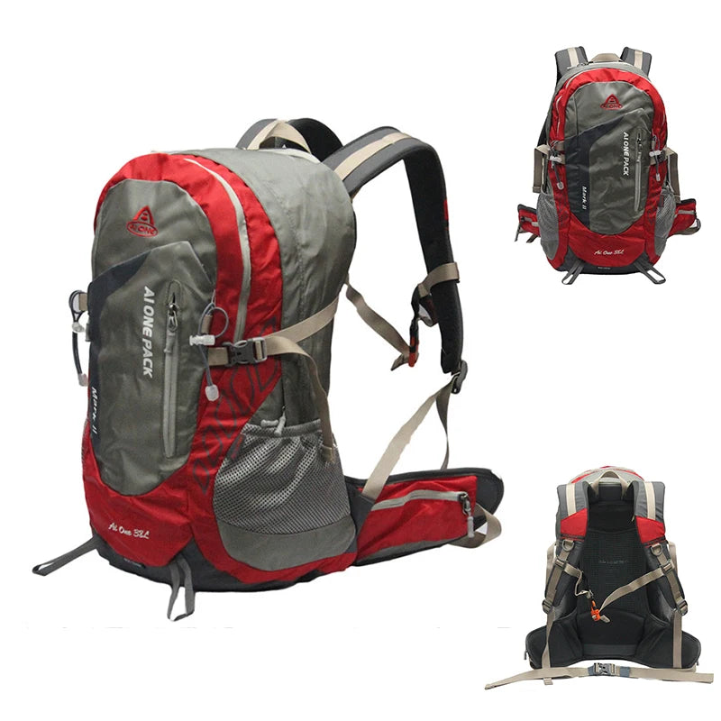 Lightweight 38L Ultralight Hiking Backpack with Rain Cover - Perfect for Climbing, Camping, and Travel!