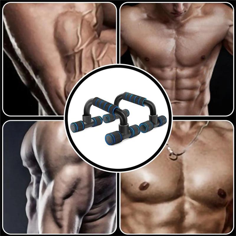 Non-slip Push Up Stand Home Fitness Power Rack Gym Handles Pushup Bars Exercise Arm Chest Muscle Training Bodybuilding Equipment - Outdoorsavage