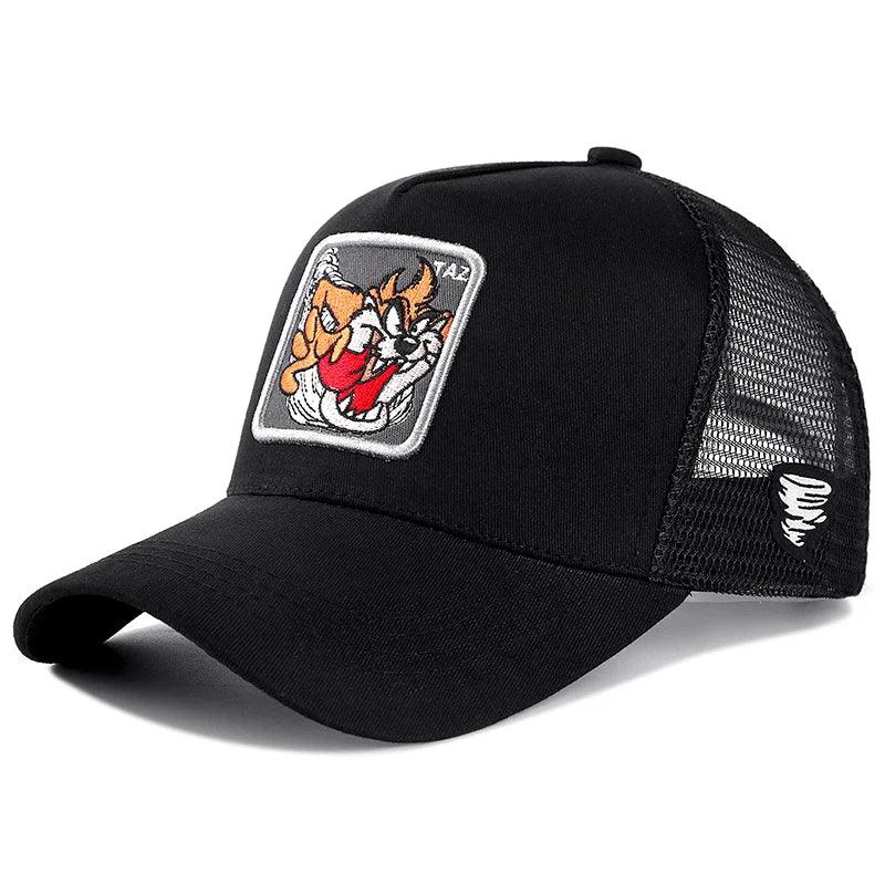 High Quality Brand Anime Cartoon Snapback Cotton Baseball Cap Men Women Hip Hop Dad Mesh Hat Trucker Hat Dropshipping - Outdoorsavage