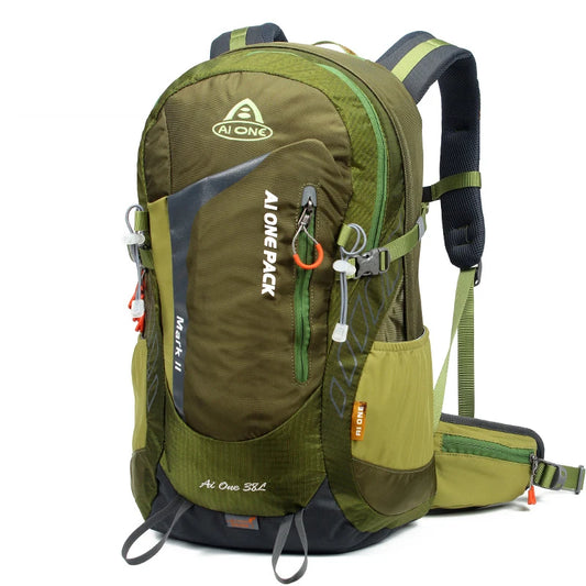 Ultralight 38L Hiking Backpack with Rain Cover Ideal fo - Outdoorsavage