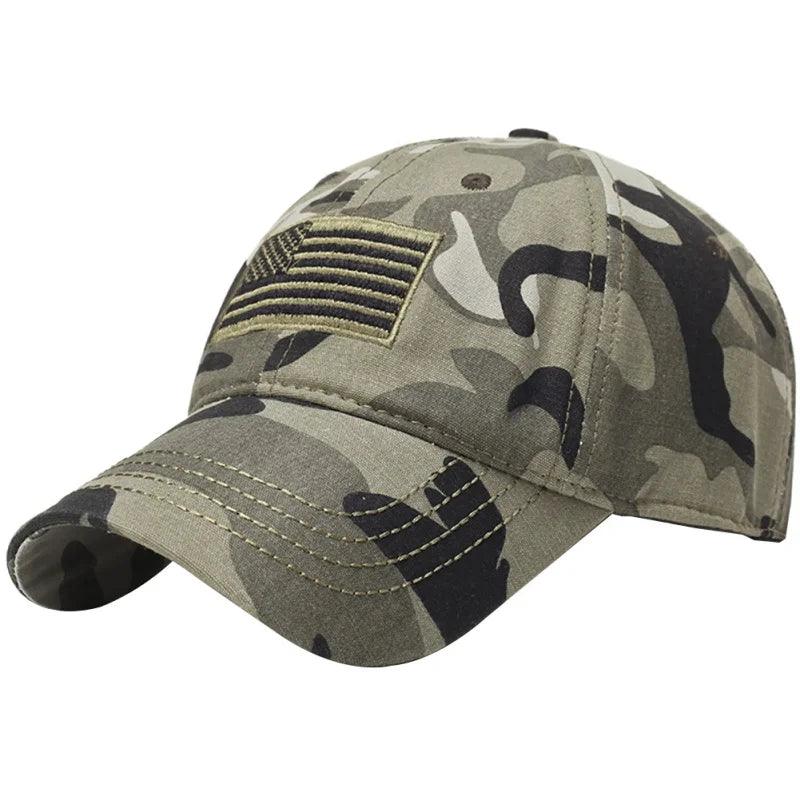 Outdoor Camouflage Adjustable Cap Mesh Fishing Hunting Hiking Basketball Snapback Hat - Outdoorsavage