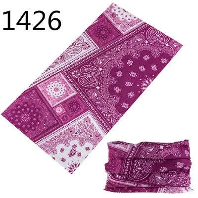 1401-1450 Magic Scarf Outdoor Sports Bicycle Headband Bike Cycling Bandana Neck Tube Warmer Bandanas Scraf Men Hiking Headband - Outdoorsavage