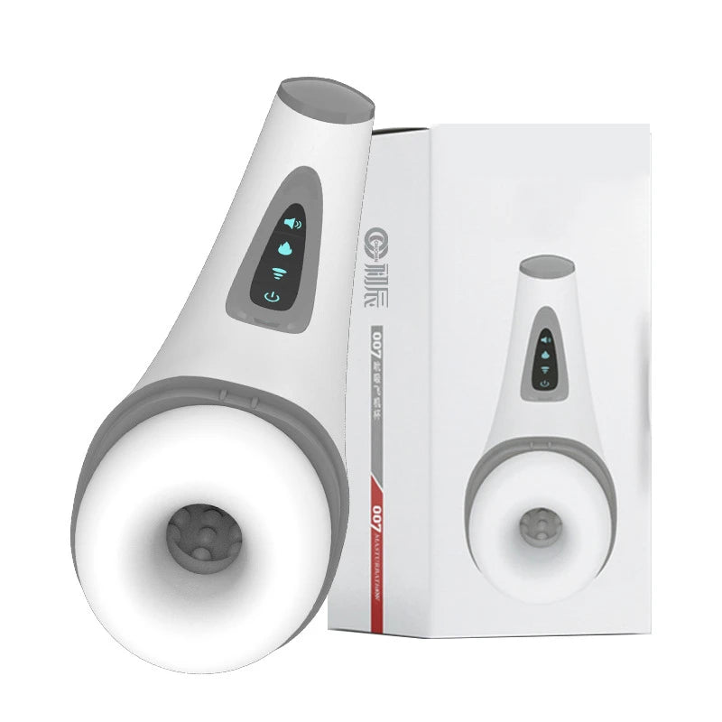 Air Sucking Heating Male Masturbator Automatic Vacuum