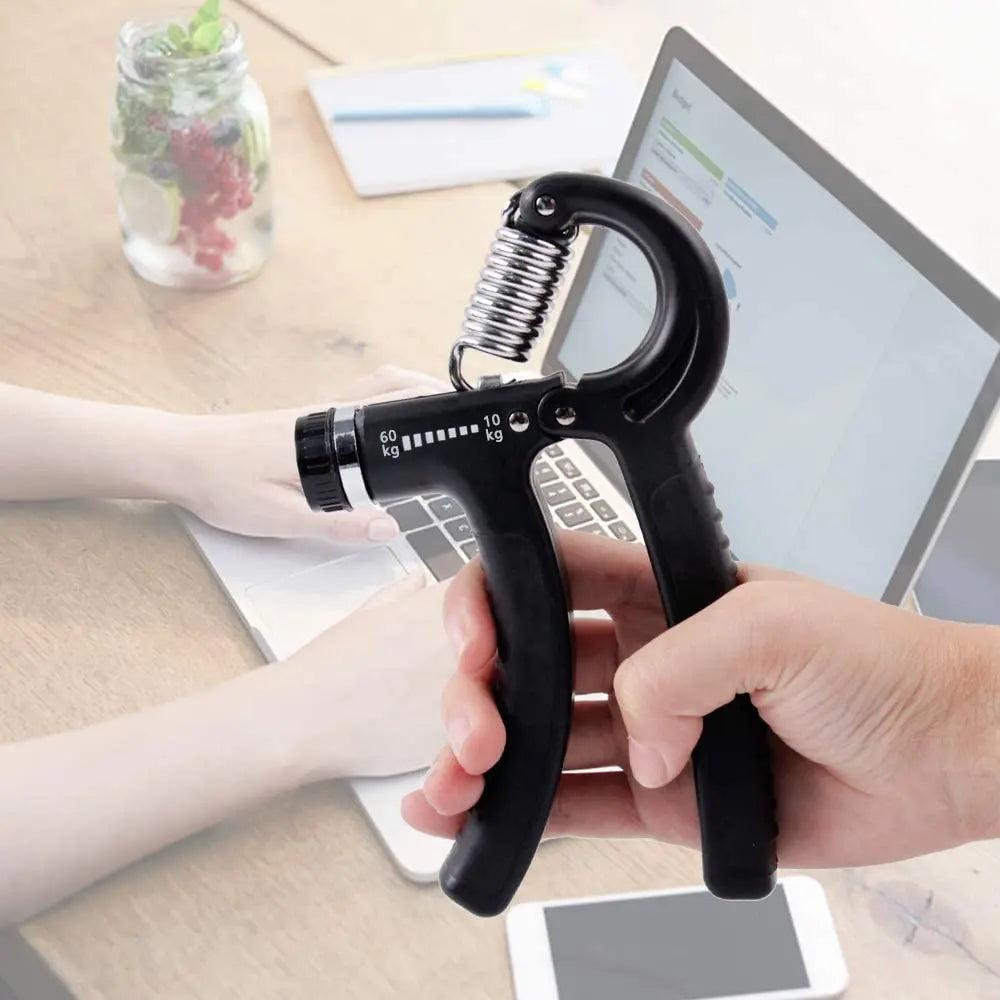 5-60KG Hand Trainer Gym Fitness Training Hand Grip Exerciser Wrist Forearm Strength Adjustable Heavy Arm Carpal Power Expander - Outdoorsavage