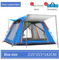 4-6 Person Camping Tent Automatic quick Open Tent Outdoor Rainfly Waterproof Tent Family Instant Setup Tent with Carring Bag - Outdoorsavage