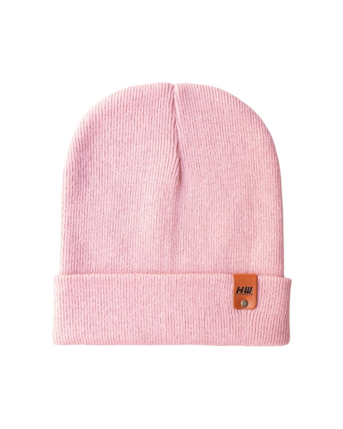 HAAKWEAR Knit Cuffed Beanie - Pearl Pink