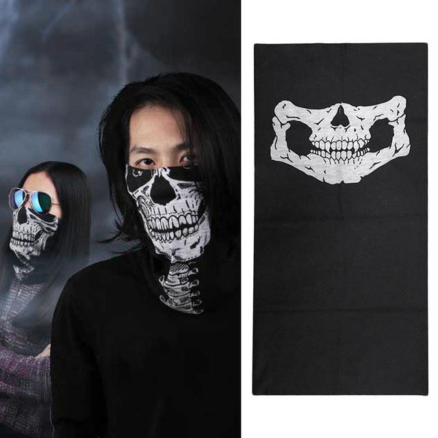 Motorcycle Skull Ghost Face Windproof Mask Outdoor - Outdoorsavage