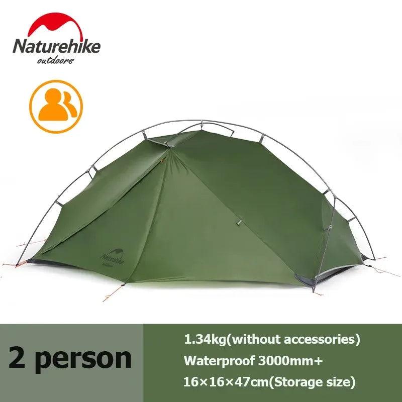 Naturehike VIK Tent 1 2 Person Ultralight Tent Portable Camping Tent Airy Fishing Tent Waterproof Traveling Hiking Outdoor Tent - Outdoorsavage