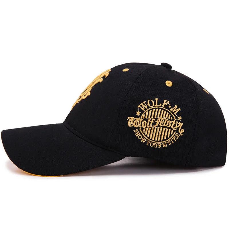 Totem Embroidered Baseball Cap Fashion Men Women Caps Spring And Summer Snapback Hip Hop Hat Adjustable Flame Sun Shading Hats - Outdoorsavage