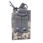 2023 Tactical Radio Pouch Hunting Walkie Talkie Holder Interphone Hanging Bag Military Molle Nylon Magazine Pouch Pocket Caza - Outdoorsavage