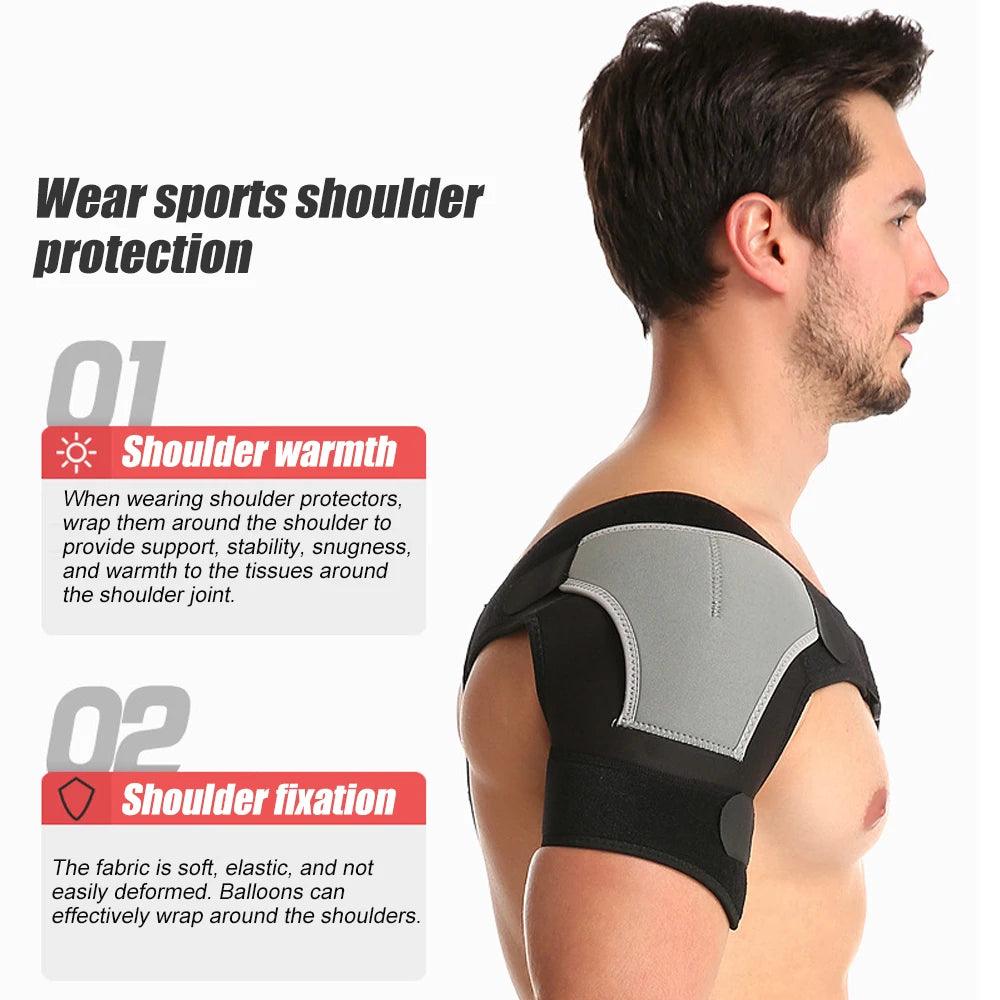 Adjustable Shoulder Brace for Rotator Cuff and AC Joint Pain Relief - Outdoorsavage