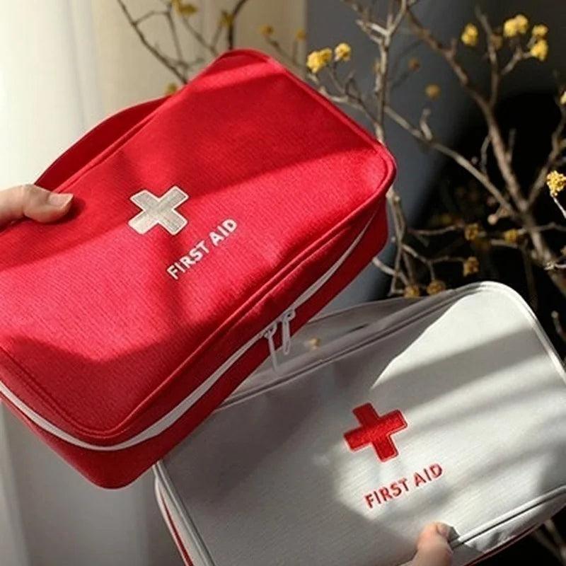 Empty Large First Aid Kits Portable Outdoor Survival Disaster Earthquake Emergency Bags Big Capacity Home/Car Medical Package - Outdoorsavage