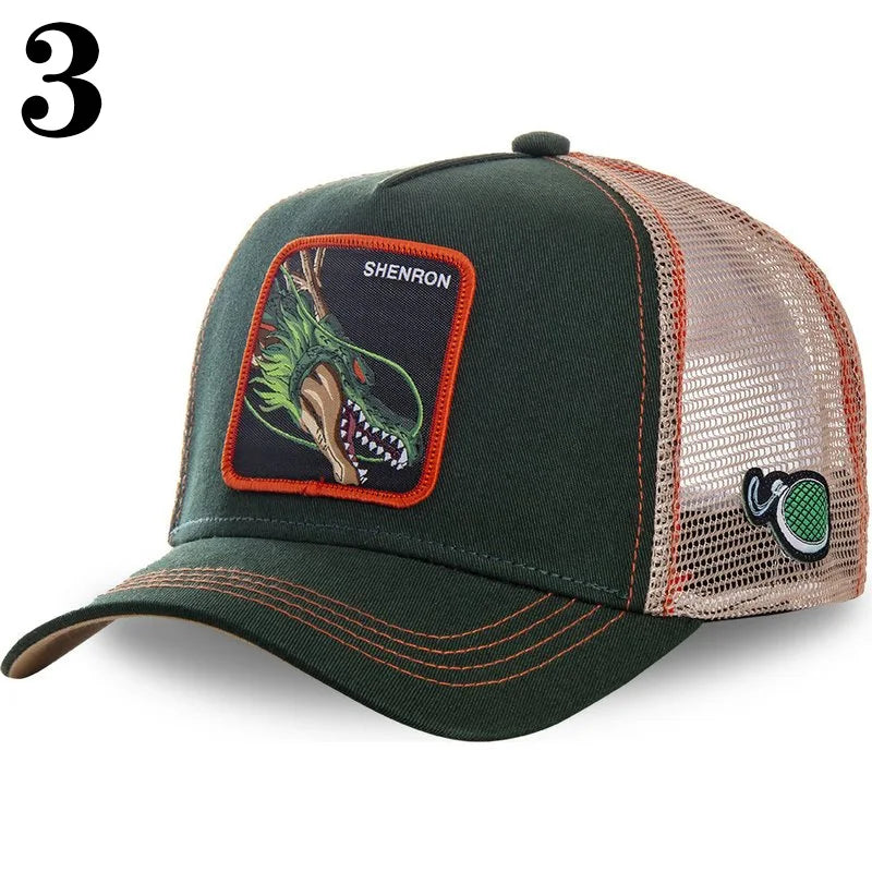 Dragon Ball Mesh Baseball Cap - stylish and trendy accessory for fans of the iconic series