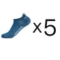 5 Pairs/Lot High Quality Men Ankle Socks Breathable Cotton Sports Mesh Casual Athletic Thin Cut Short Sokken Plus Size - Outdoorsavage