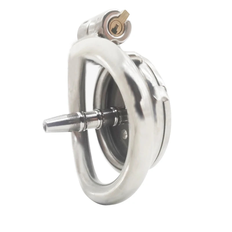 Stainless steel chastity cage