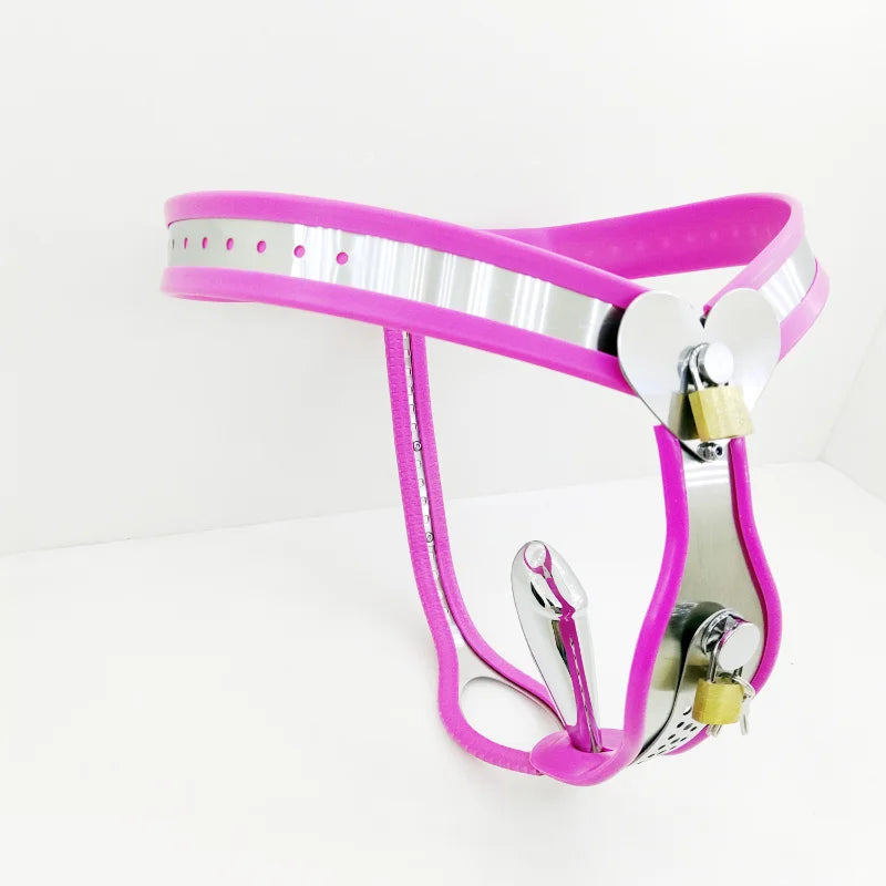 Female Chastity Belt Anal Plug Underwear