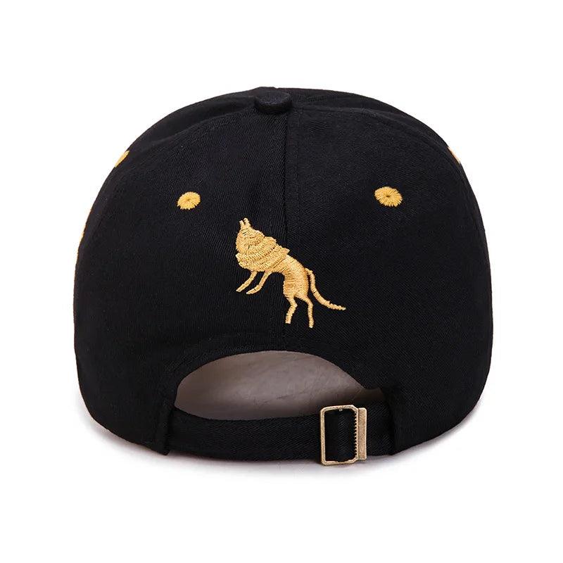 Totem Embroidered Baseball Cap Fashion Men Women Caps Spring And Summer Snapback Hip Hop Hat Adjustable Flame Sun Shading Hats - Outdoorsavage