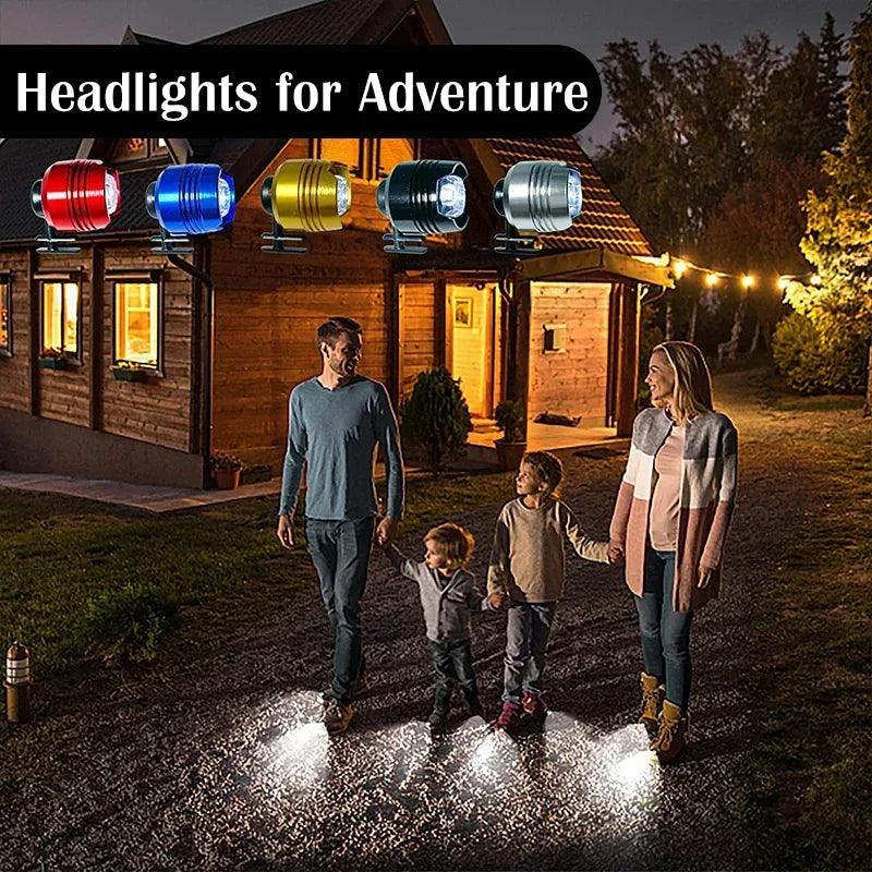 NEW Waterproof Shoe Light Outdoor Camping Charms Adult Kids Shoe Decoration Headlights for Accessories 1Pcs - Outdoorsavage