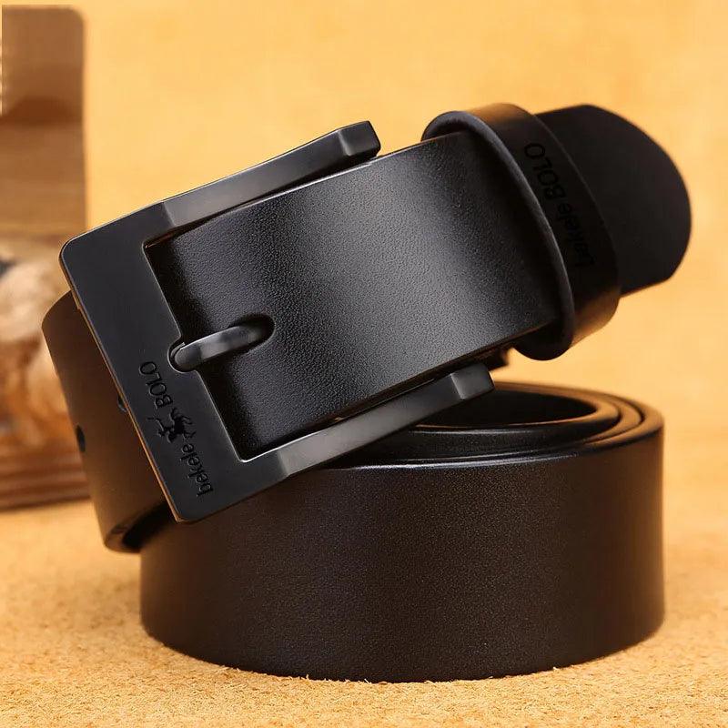 Genuine Leather Men's Belt Fashion Alloy Belts Buckle Luxury Brand Jeans Belts for Men Business Belt Female Belt - Outdoorsavage