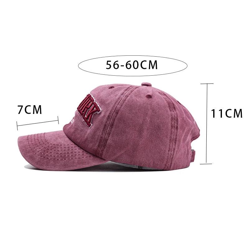 2021 Fashion Men Women Letter Washed Cotton Cap Gorras Snapback Caps Baseball Caps Dad Caps Outdoors Travel Hats Casquette - Outdoorsavage