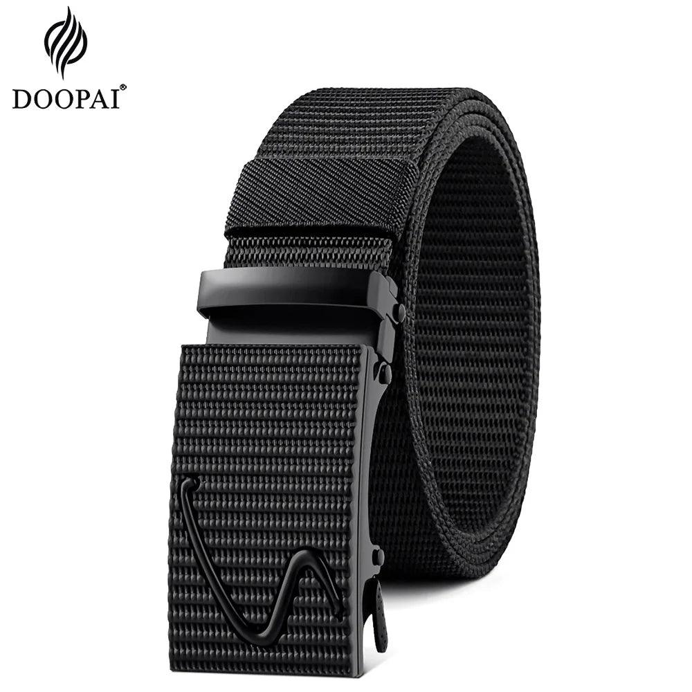 DOOPAI Men Belt Nylon Breathable Belts For Men Cowboy Designer Belt Outdoor Tactical Belt Military Gifts 남성 가죽 벨트 ceinture homme - Outdoorsavage